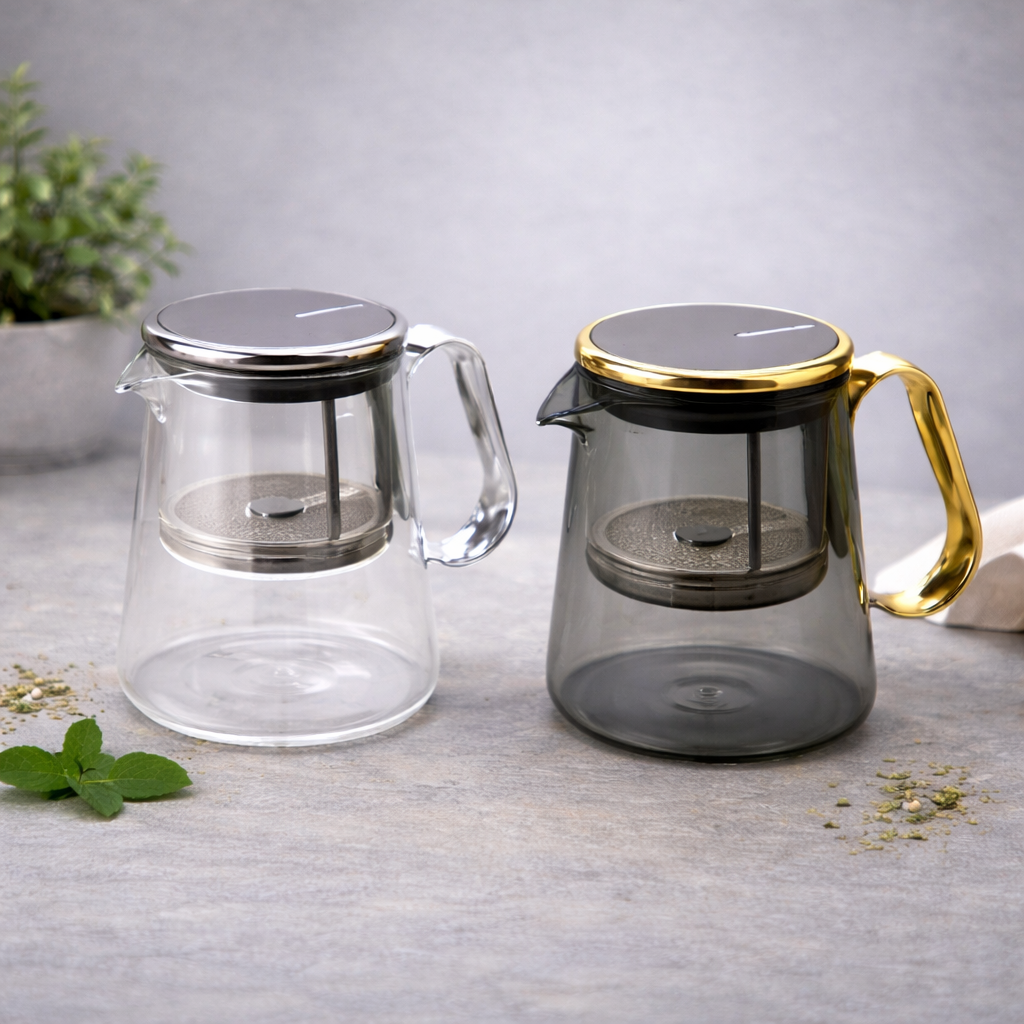 Carafe à Thé Filtrante Élixir en Verre
