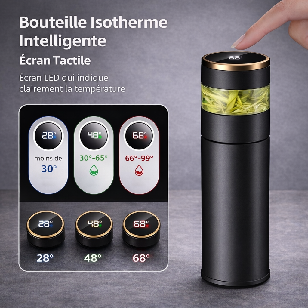 Gourde filtrante pour thé