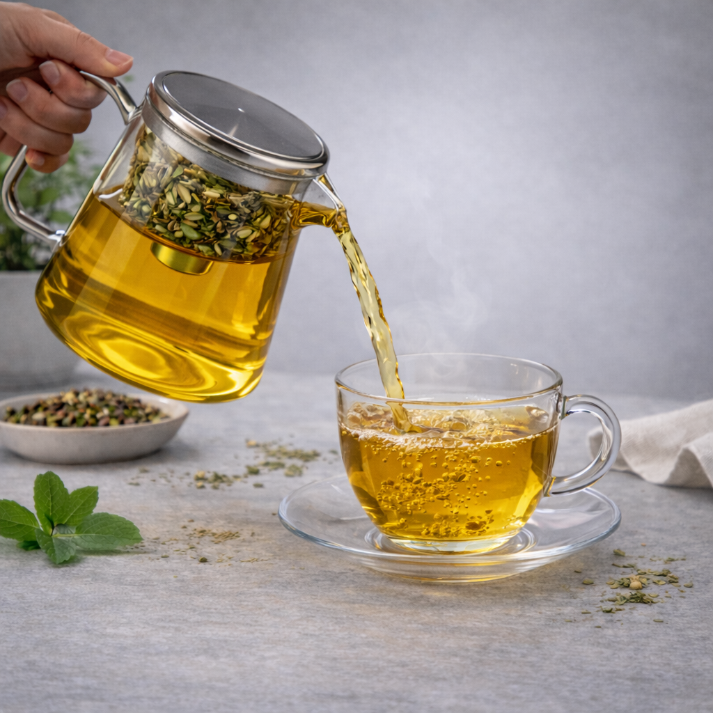 Carafe à Thé Filtrante Élixir en Verre